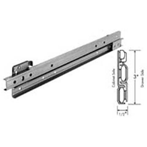 (image for) Standard Keil 1410-1022-1000 SLIDE, DRAWER , 22", ZP, PAIR